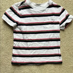 Janie and Jack Striped Tee with Pocket